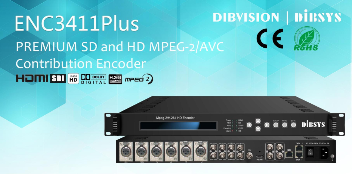 Encoder Plus ENC3411Plus MPEG2/H.264 HD Encoder - Global Customer Service Center